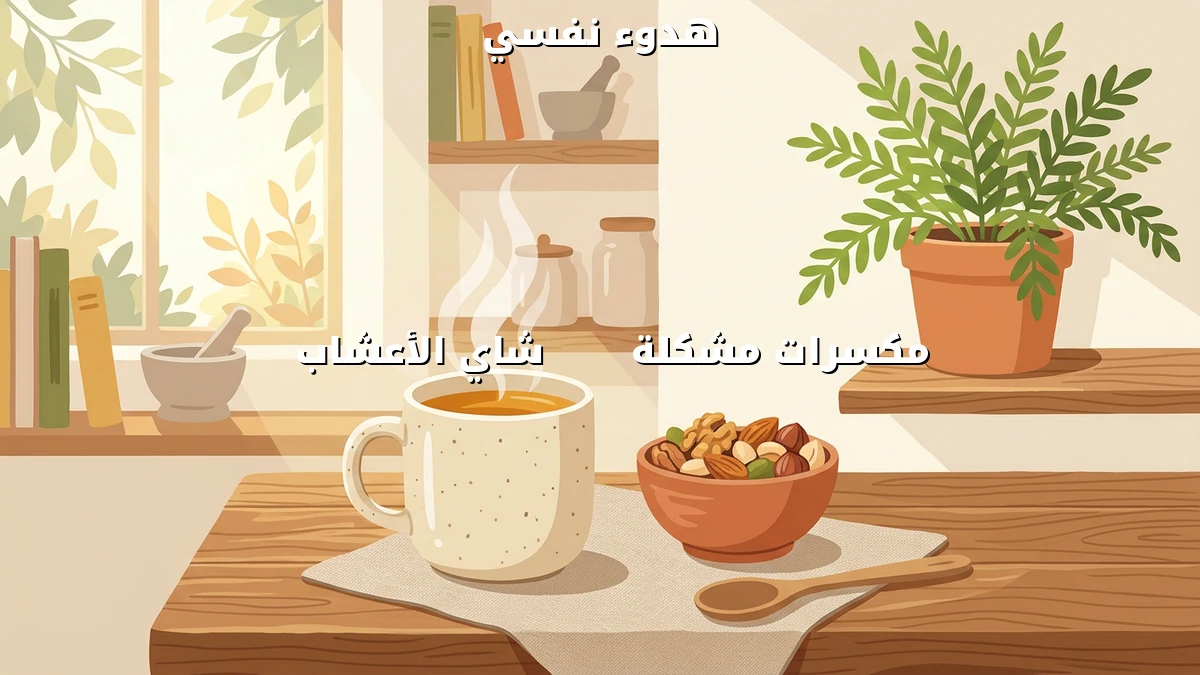 عادات غذائية للمبتدئين لدعم هدوء الأعصاب