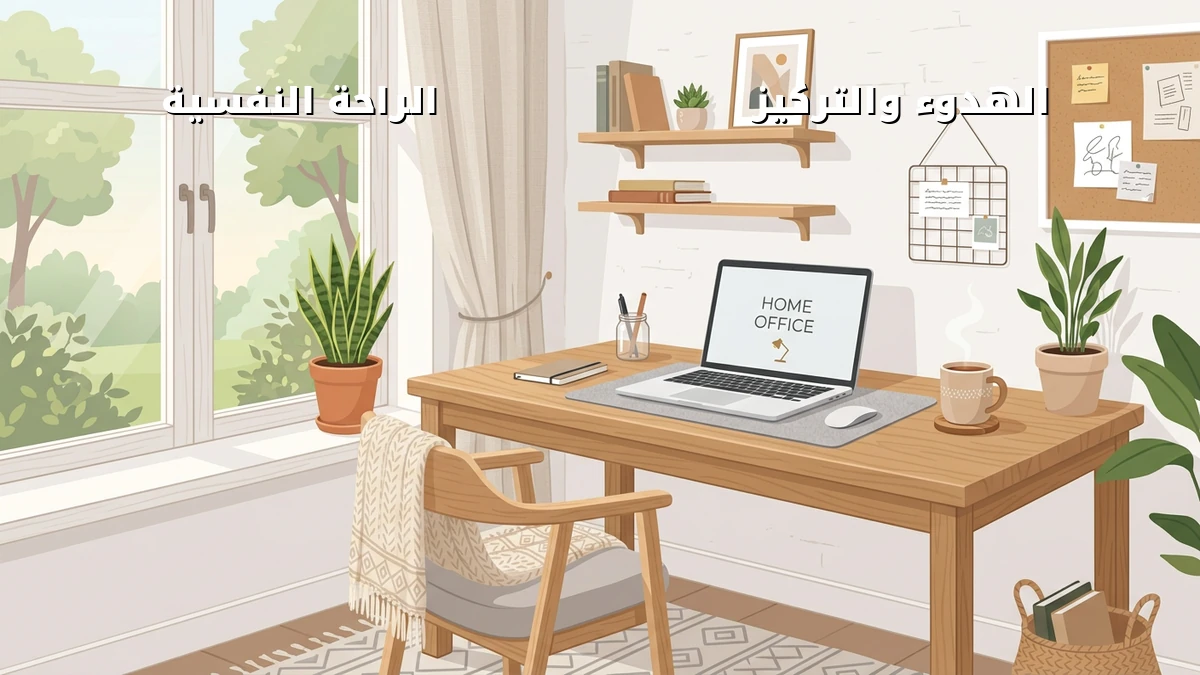 توازن نفسي لمن يعمل عن بعد بسهولة