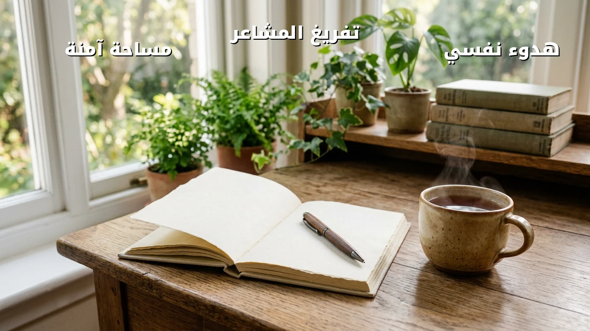 كتابة اليوميات للمبتدئين لتفريغ المشاعر وتحقيق الراحة النفسية