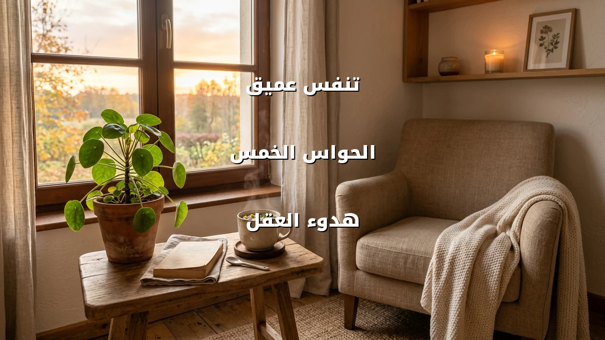 تمارين يقظة بسيطة لتقليل التفكير الزائد واستعادة الهدوء