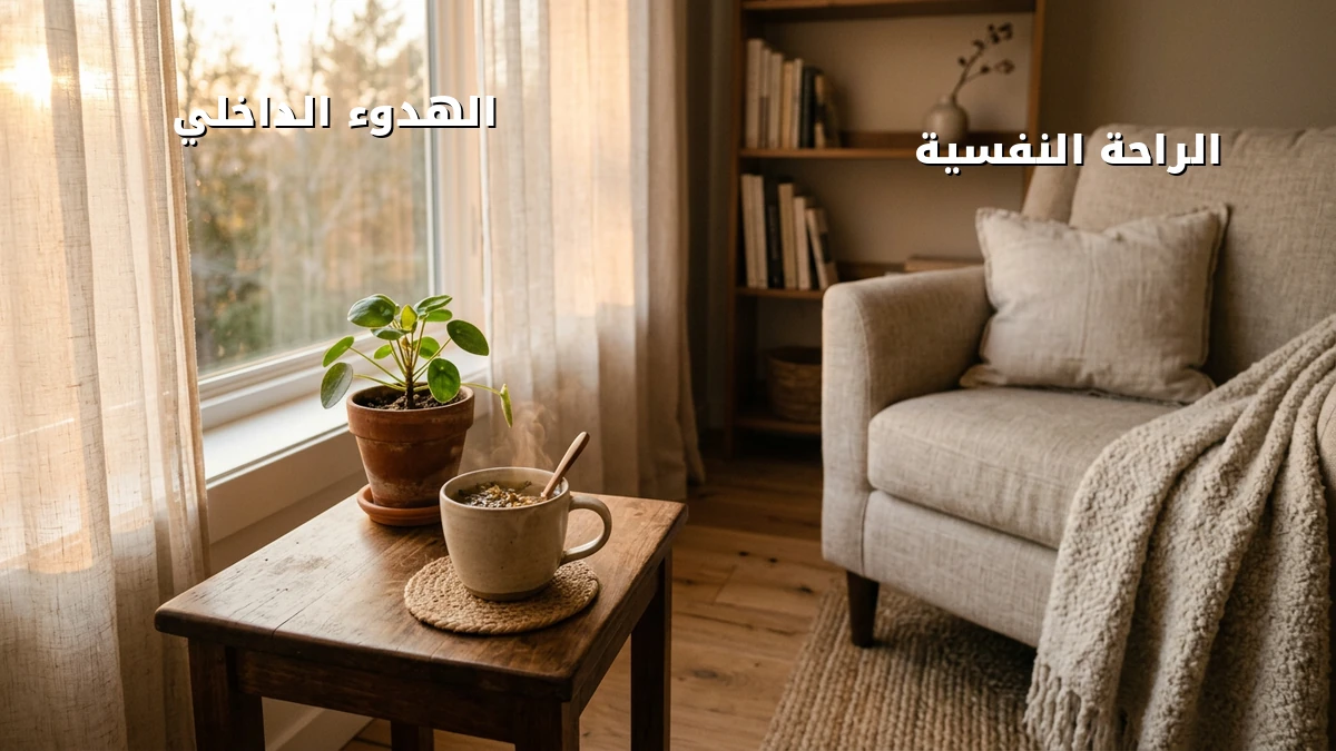 الهدوء الداخلي لربات البيوت المزدحمات